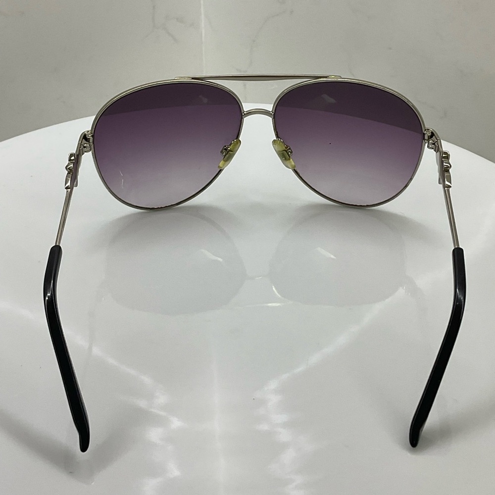 Authentic Swarovski Sunglasses Silver Crystals Av… - image 6